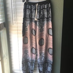 Bohemian harem pants